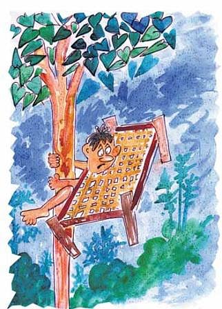 மூன்று சோம்பேறிகளும் ஒரு வழிப்போக்கனும்