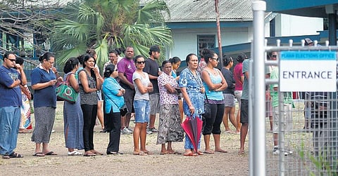 பிஜி தீவில் 8 ஆண்டுகளுக்குப் பிறகு தேர்தல்