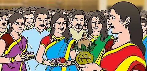 என் பாதையில்:  நெகிழவைத்த கனடா கொலு!