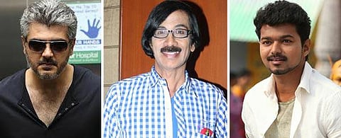 ட்விட்டரில் அஜித் - விஜய் ரசிகர்களிடம் சிக்கிய மனோபாலா