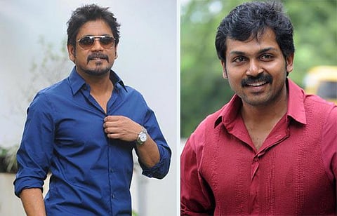 நாகார்ஜுன் உடன் இணையும் கார்த்தி