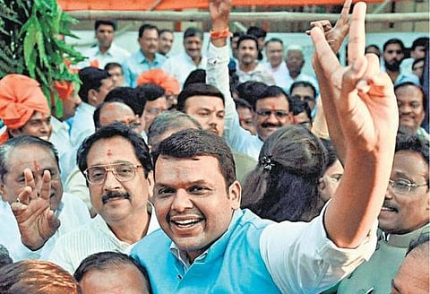 மகாராஷ்டிர முதல்வராக தேவேந்திர ஃபட்னாவிஸ் தேர்வு