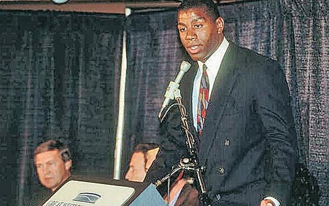 இன்று அன்று | 1991 நவம்பர் 7: எய்ட்ஸ் பாதிப்பு இருப்பதை அறிவித்தார் மேஜிக் ஜான்ஸன்