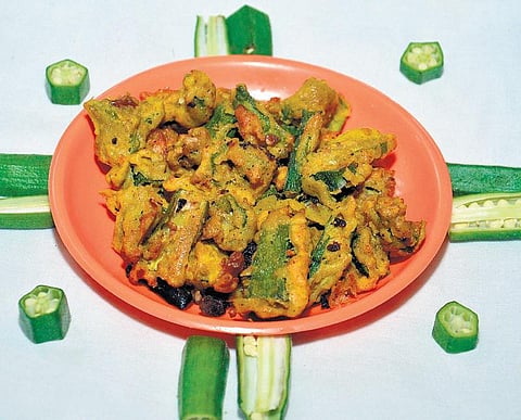 வெண்டை பக்கோடா