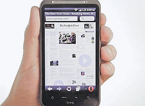 ஓபரா மினி பிரவுசரின் மைல்கல்