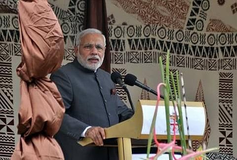 வளர்ச்சி பணிகளுக்கு 75 மில்லியன் டாலர் நிதியுதவி: ஃபிஜி நாடாளுமன்ற உரையில் பிரதமர் மோடி அறிவிப்பு