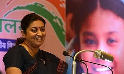 விரைவில் இந்தியாவில் சிந்திப்போம் திட்டம்: ஸ்மிருதி இரானி தகவல்