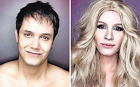 கதாநாயகிகளைக் கண்முன் நிறுத்தும் இளைஞர்﻿