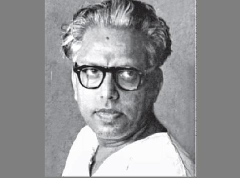 பொன்விழா ஆண்டில் திருவள்ளுவர் உருவப்படம்