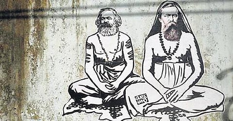 ஊரை உலுக்கும் சுவரோவியங்கள்