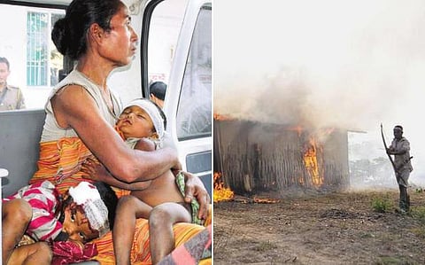 அசாமில் போடோ தீவிரவாதிகள் தாக்குதல், வன்முறையில் உயிரிழப்பு 75 ஆக அதிகரிப்பு