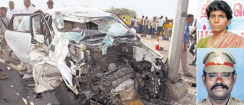 கிருஷ்ணகிரி அருகே சாலை விபத்து: ஐஏஎஸ் அதிகாரி சாந்தினி கபூர் உட்பட 3 பேர் பலி﻿