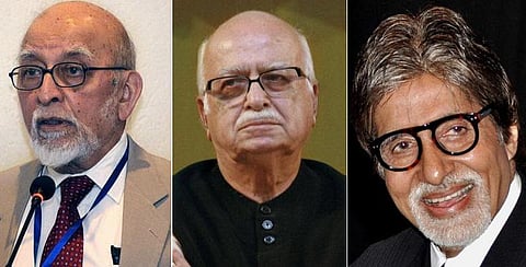 எம்.ஆர்.சீனிவாசன், அத்வானி, அமிதாப் பச்சனுக்கு பத்ம விபூஷண்; கோபால்சாமி, சுதா ரகுநாதனுக்கு பத்ம பூஷண் விருது அறிவிப்பு