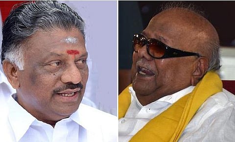 இலங்கைத் தமிழ் அகதிகளுக்கும் துரோகம் இழைக்க கருணாநிதி முயற்சி: முதல்வர் ஓ.பி.எஸ். தாக்கு