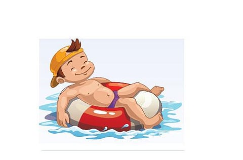 களிப்பூட்டும் குளம்﻿: குழந்தைப் பாடல்