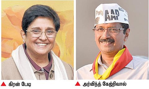 டெல்லியில் இன்றுடன் பிரச்சாரம் முடிகிறது: பாஜக, ஆம் ஆத்மி கடும் போட்டி