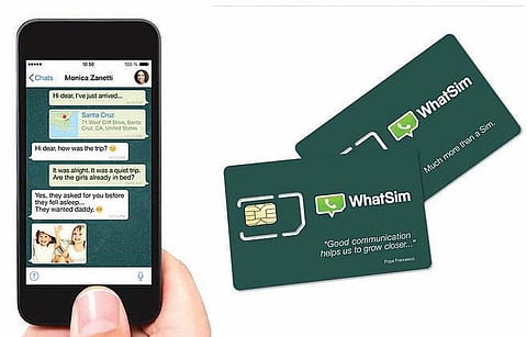 வாட்ஸ் அப் அறிமுகப்படுத்திய வாட்ஸ் சிம்