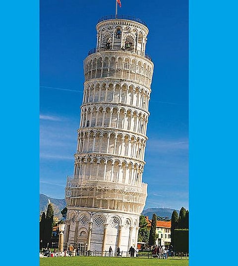 சாய்ந்த கோபுரம் சரியாதே...