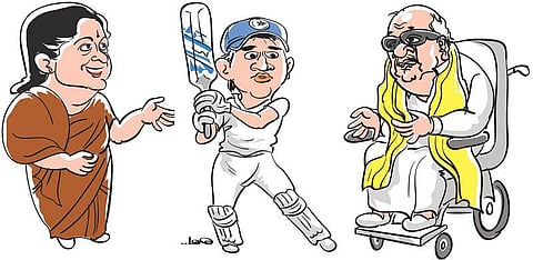 தோனிக்கு தலைவர்கள் சில யோசனைகள்