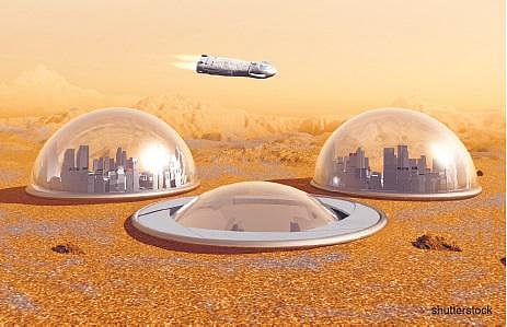 செவ்வாயில் ஒரு குடியிருப்பு