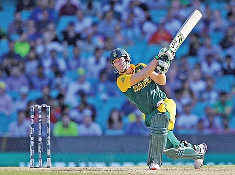 உலகக் கோப்பை 2015:  டிவில்லியர்ஸ் சாதனைத் துளிகள்