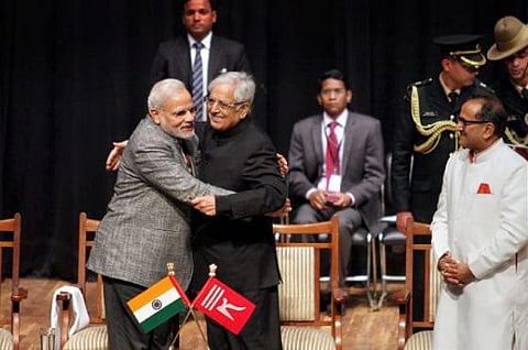 காஷ்மீர் முதல்வராக முப்தி முகமது பதவியேற்பு: ஆட்சியில் அமர்ந்தது மஜக-பாஜக கூட்டணி