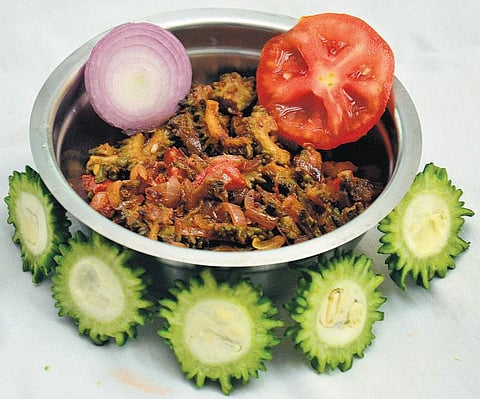 பாகற்காய் மசாலா கறி﻿