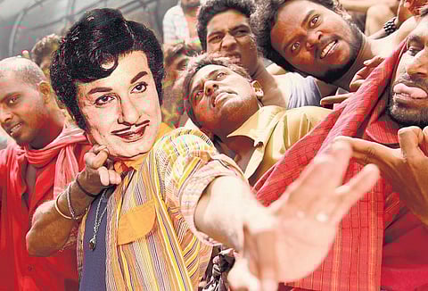 டங்கா மாரியில் பட்டையைக் கிளப்பும் எம்.ஜி.ஆர்.