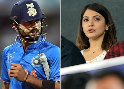 ஒரு ரன்னில் காலியான கோலி: ட்விட்டரில் சிக்கிய அனுஷ்கா