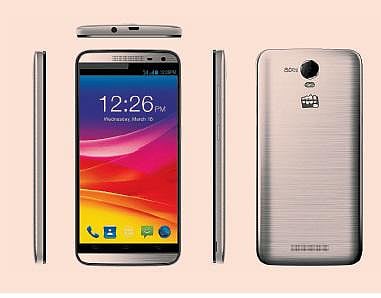 மைக்ரோமேக்ஸின் புதிய அறிமுகம்﻿