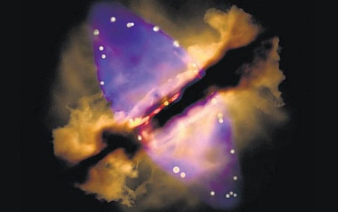 ஒரு நட்சத்திரம் உதயமானது﻿: சூரியனைவிட 8 மடங்கு பெரியது, 300 மடங்கு பிரகாசமானது﻿