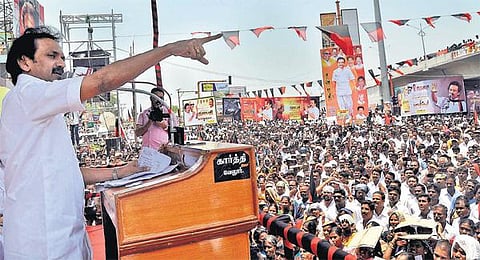 திமுக ஆட்சிக் கால திட்டங்களை அதிமுக அரசு முடக்குகிறது﻿: மு.க.ஸ்டாலின் குற்றச்சாட்டு﻿