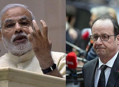 மோடி வருகைக்கு முன்பாக போர் விமான ஒப்பந்த அறிவிப்பு வெளியிடப்படாது: பிரான்ஸ் அதிபர்