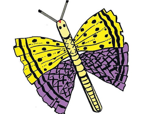 நீங்களே செய்யலாம்: குச்சியில் உலாவும் வண்ணத்துப்பூச்சி﻿