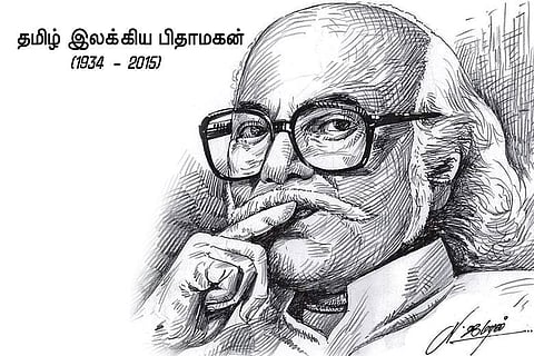 எழுத்துச் சிங்கம் ஜெயகாந்தனுக்கு ட்விட்டரில் கம்பீர அஞ்சலி