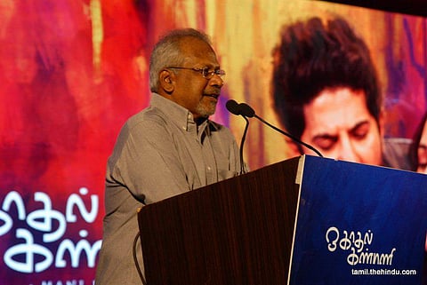 ஓ காதல் கண்மணி கதையைச் சொன்ன வைரமுத்து... சமாளித்த மணிரத்னம்!