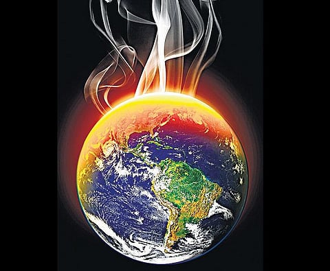 வீடுகளால் வெப்பமடையும் பூமி﻿