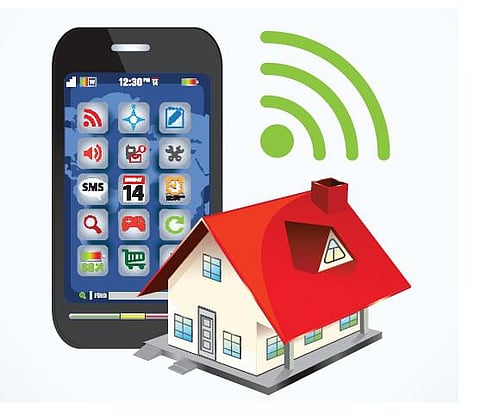 கைபேசிக்குக் கட்டுப்படும் வீடு﻿