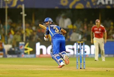 ஜான்சன் பந்தில் ரஹானே அடித்த சூப்பர் ஷாட்டுக்கு மனமார கை தட்டிய சேவாக்