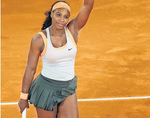 மாட்ரிட் ஓபன் டென்னிஸ் 3-வது சுற்றில் செரீனா, வோஸ்னியாக்கி﻿