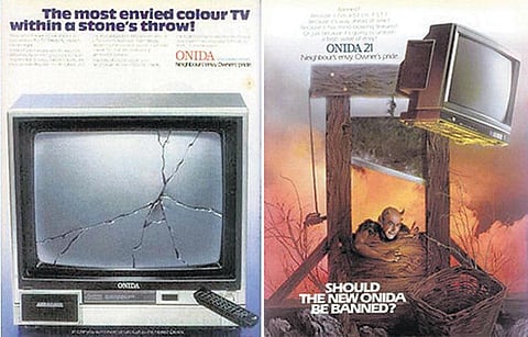 பொசிஷனிங்: பிசாசு விளம்பரத்தால் பிரபலமான ஒனிடா!﻿