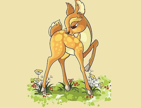 குழந்தைப் பாடல்: மான்﻿