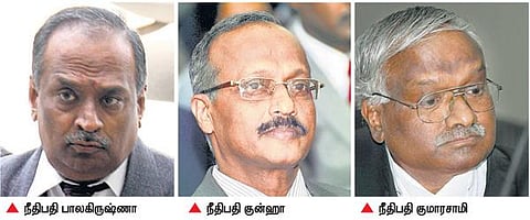 ஜெயலலிதா சொத்துக்குவிப்பு வழக்கு- 2﻿: முக்கியப் பங்கு வகித்த 5 நீதிபதிகள்﻿