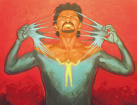 சுயத்தை அலசும் ஓவியங்கள்﻿