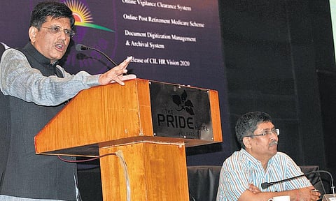 கோல் இந்தியா ரூ.1.27 லட்சம் கோடி முதலீடு: அமைச்சர் பியுஷ் கோயல் தகவல்﻿