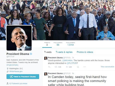 தந்தை, கணவர், யு.எஸ். அதிபர்: நேரடியாக ட்வீட்டும் ஒபாமா
