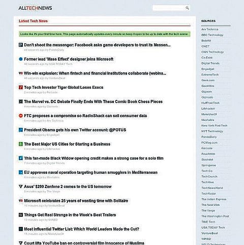 ஹைடெக் செய்திகளின் சங்கமம்