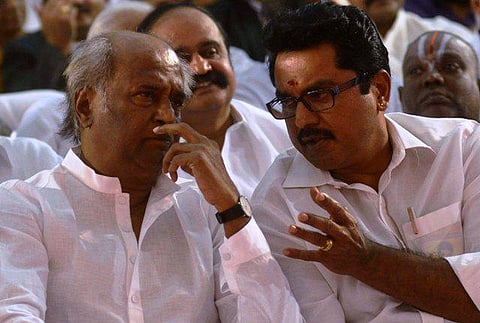 ஜெயலலிதா பதவியேற்பு விழா: நடிகர் ரஜினிகாந்த் பங்கேற்பு