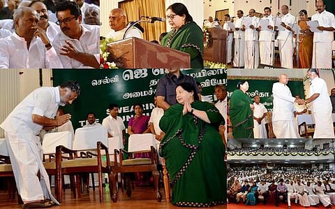 ஜெயலலிதா பதவியேற்பு விழாவில் மரபு மீறல்﻿: ராமதாஸ் குற்றச்சாட்டு﻿