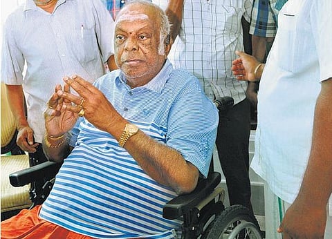 எம்.ஏ.எம்.ராமசாமி வீட்டில் ஐயப்பனின் ஆதரவாளர்கள் தாக்குதல்